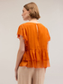 Blouse with gathers and ruching image number 1