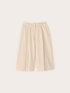 Long linen blend Bermuda shorts image number 4