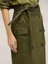 Cargo skirt with belt image number 3