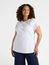 T-shirt con ricamo fiocco image number 0