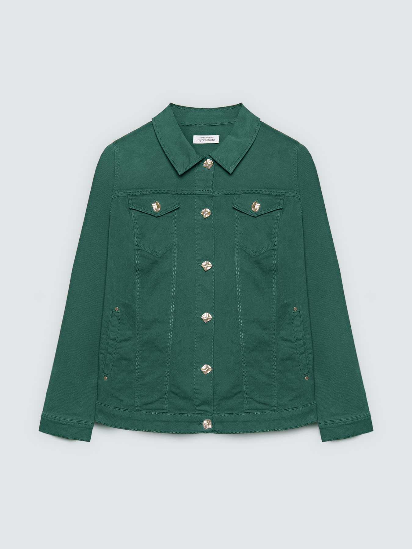 Veste en denim avec boutons d&eacute;coratifs image number 4