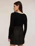 Cardigan bicolor a coste image number 1