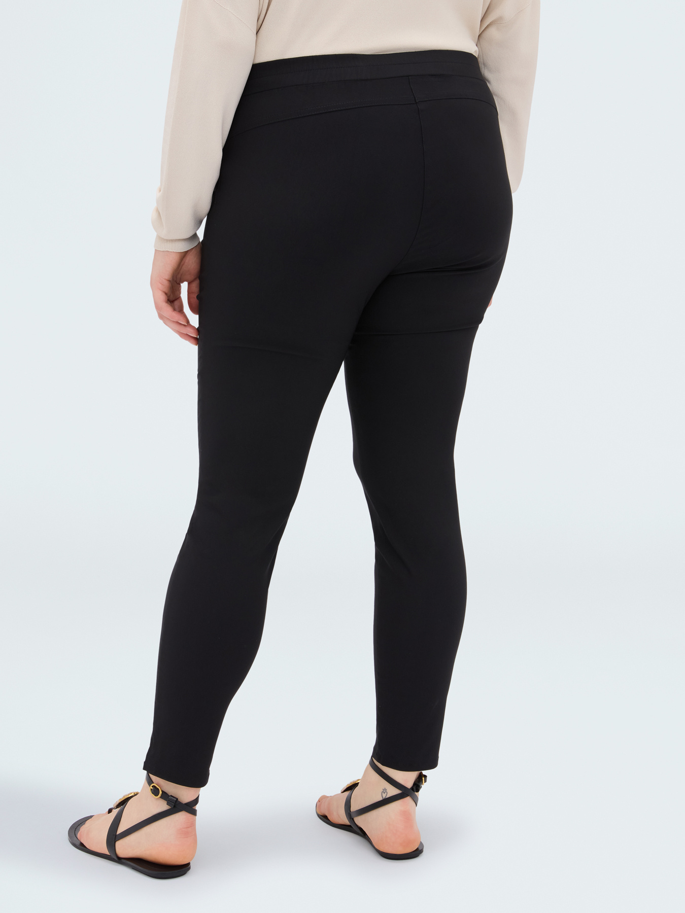 Pantalon Jeggings avec taille &eacute;lastiqu&eacute;e image number 1