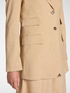 Blazer in misto lino monopetto image number 3