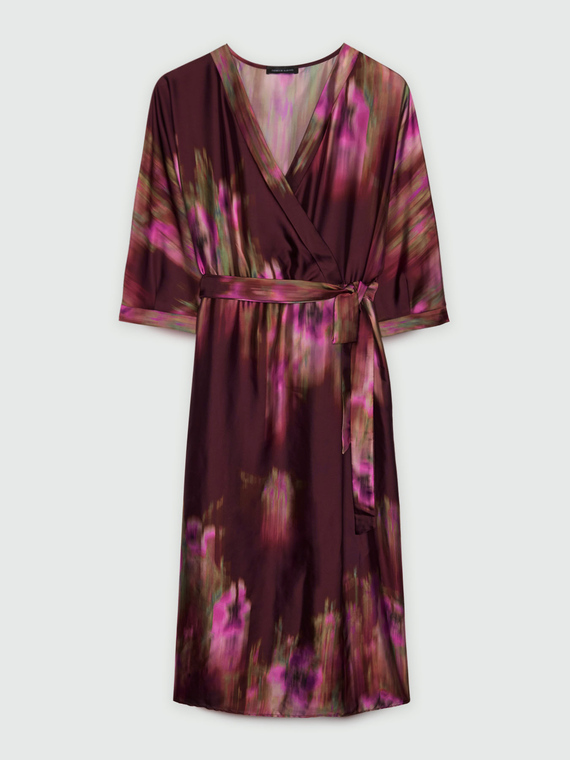 Kleid mit nuanciertem Druck