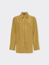 Linen blend shirt with sash image number 4