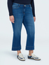 Jeans Kick Flare lavaggio blu effetto washed image number 3