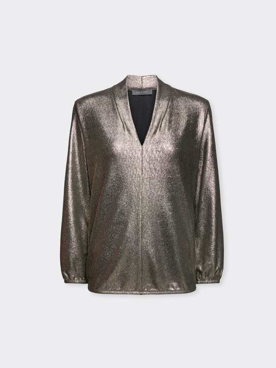 Camiseta de punto Lurex