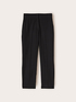 Pantaloni regular in tessuto tinto filo image number 4