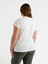T-Shirt mit Blätterdruck image number 1