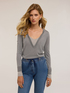 Lurex jumper with inserts image number 0