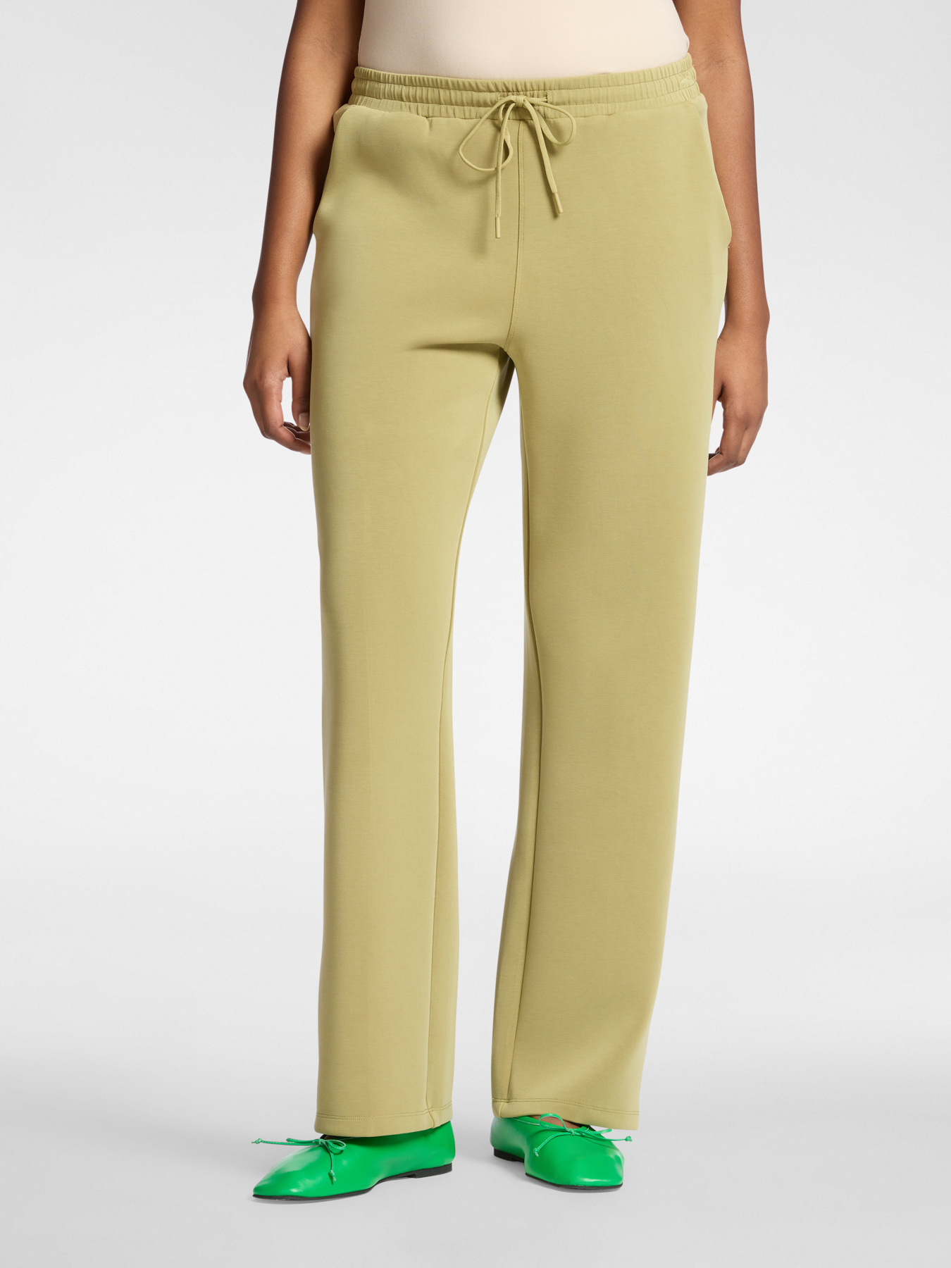 Palazzo pants in scuba image number 2