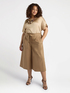 Jupe-culotte en popeline image number 0