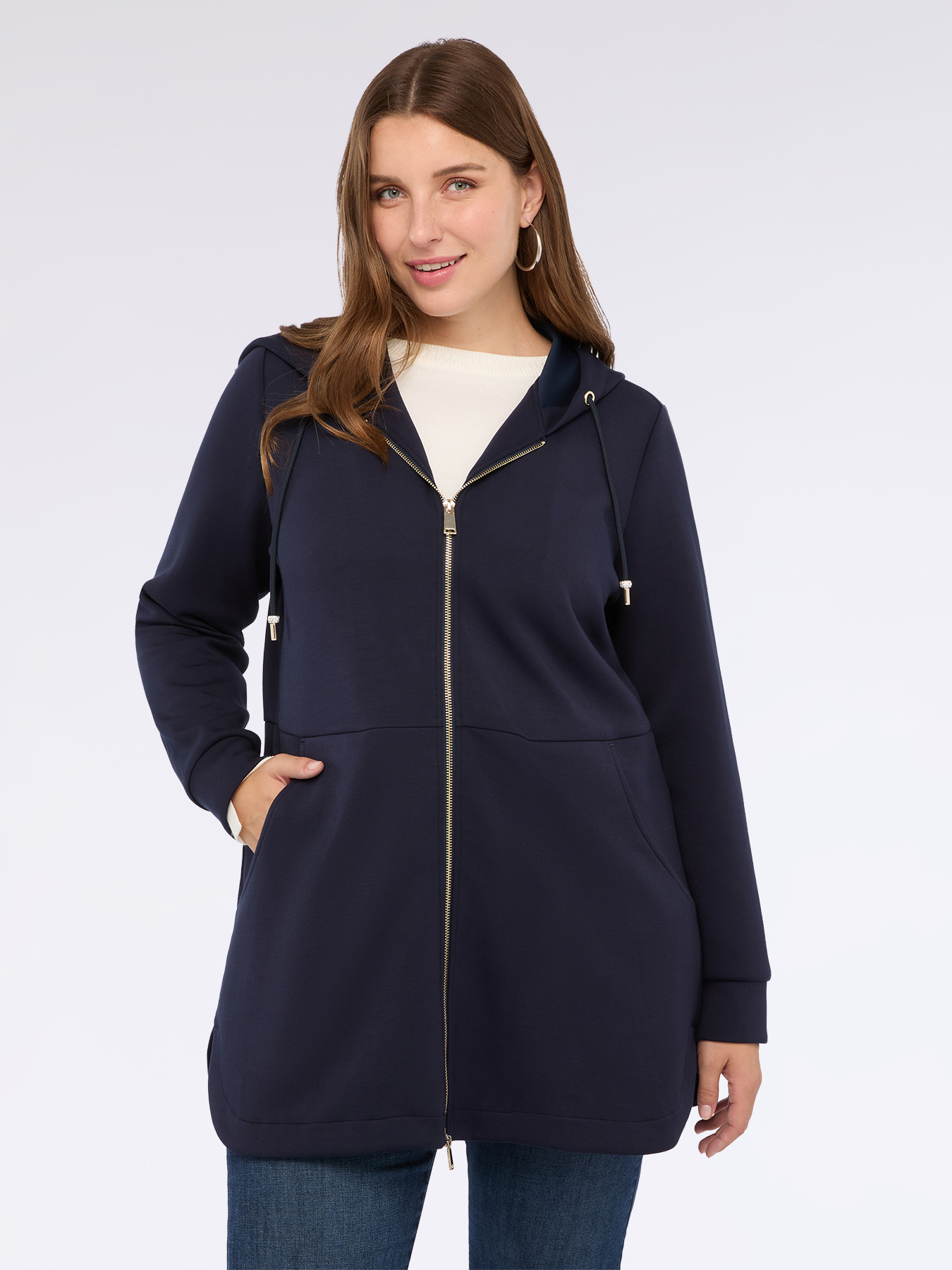 Kapuzenjacke mit Reißverschluss image number 2