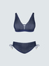 Bikini mit Chevron-Netz image number 4