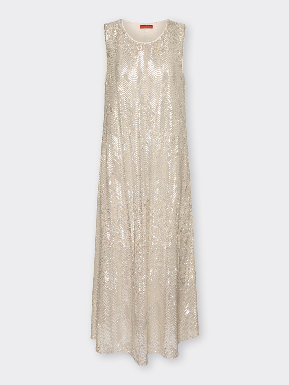 Tulle dress with sequins