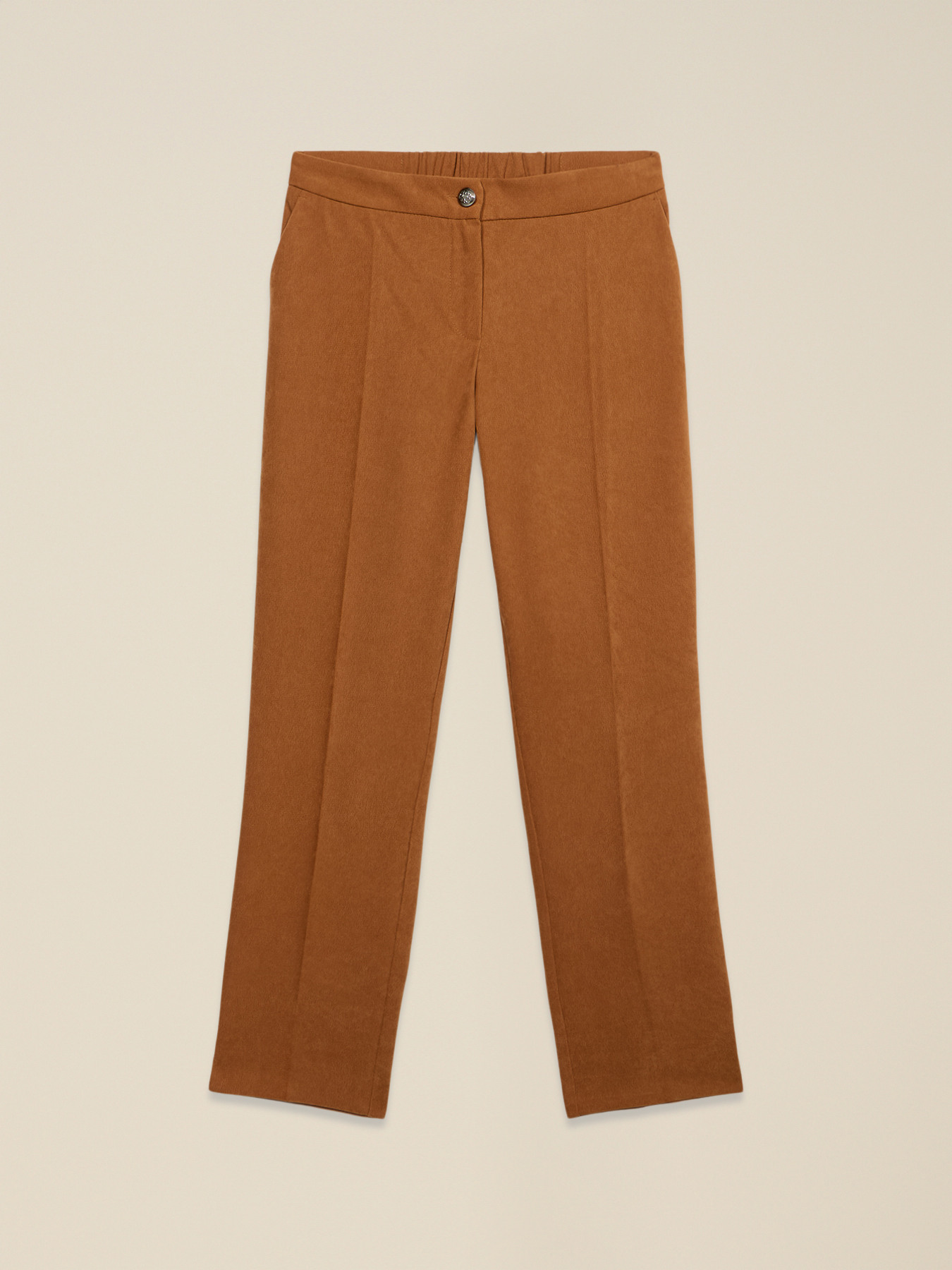 Pantaloni regular in fustagno image number 4