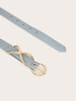 Belt with metal loop image number 2
