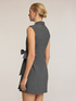 Robe croisée avec nœud image number 1