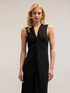 Jersey dress with knot image number 2