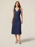 Poplin dress with jewel patch image number 0
