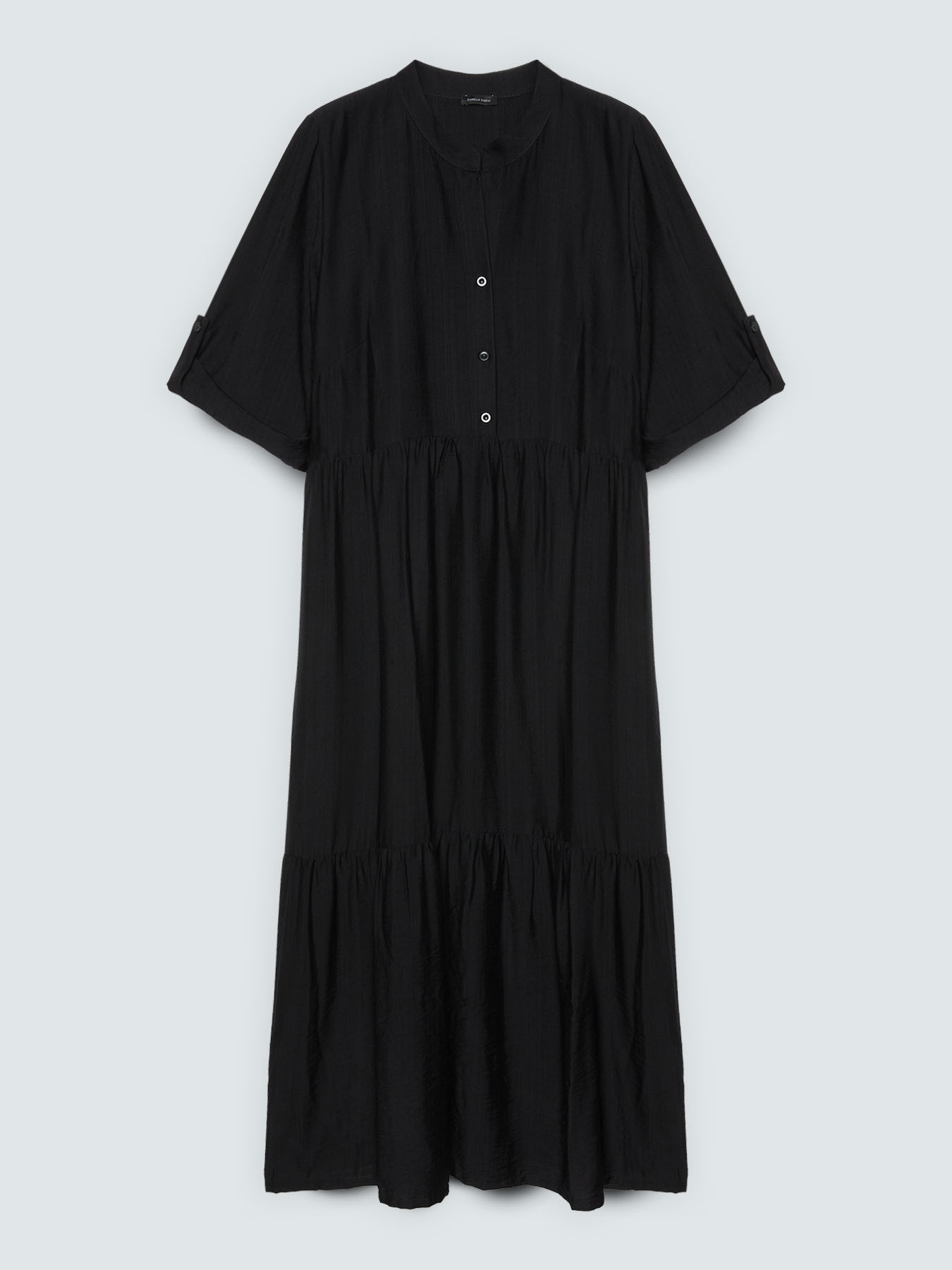 Robe chemise Power en m&eacute;lange viscose image number 4