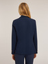 Veste de costume simple boutonnage en tissu crêpe image number 1