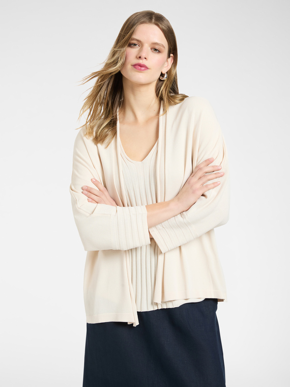 Cardigan misto viscosa