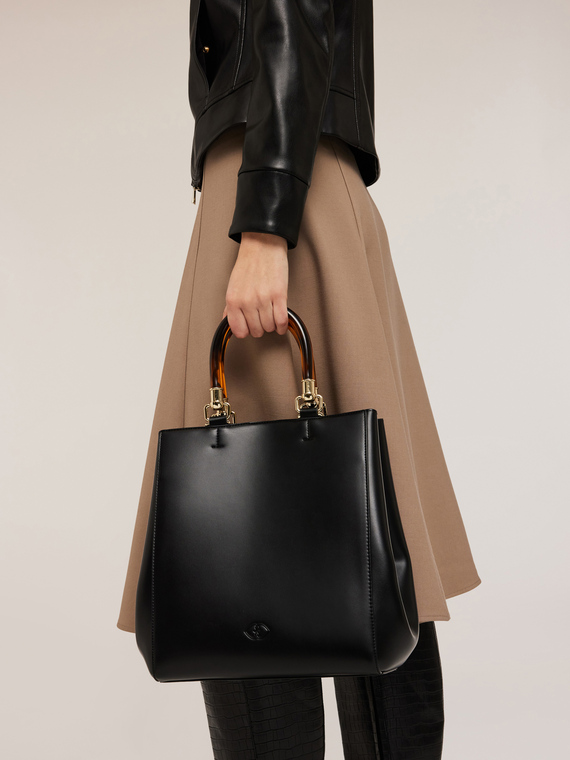 Shopping bag con doppi manici