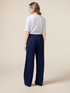 Palazzo pants in milano stitch image number 1