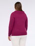 Turtleneck sweater with buttons on the cuffs image number 1