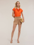 T-shirt con ricamo crochet image number 0