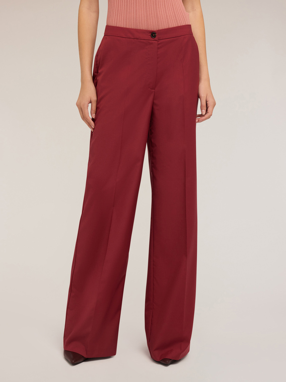 Wide-leg trousers