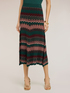 Jupe en tricot motif chevron image number 0