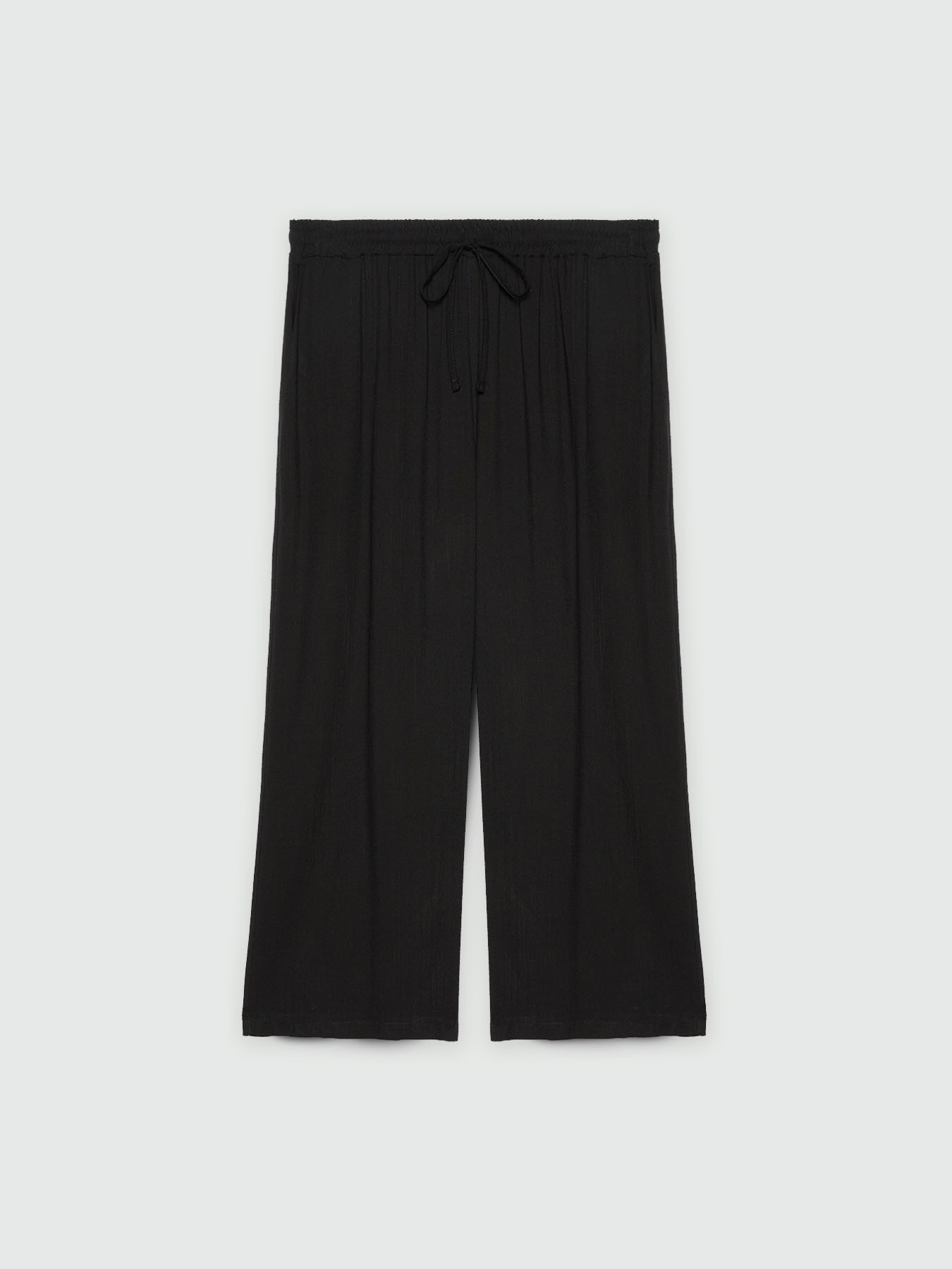 Wide cropped trousers image number 0