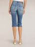 Capri jeans with slit image number 1