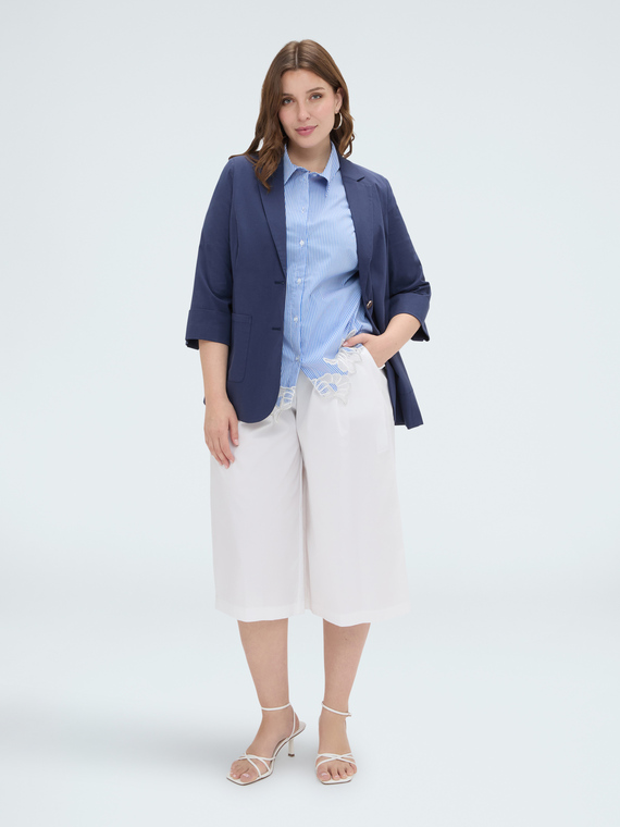 Blazer mit Dreiviertel&auml;rmeln