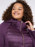 Lightweight dual-material down jacket image number 2