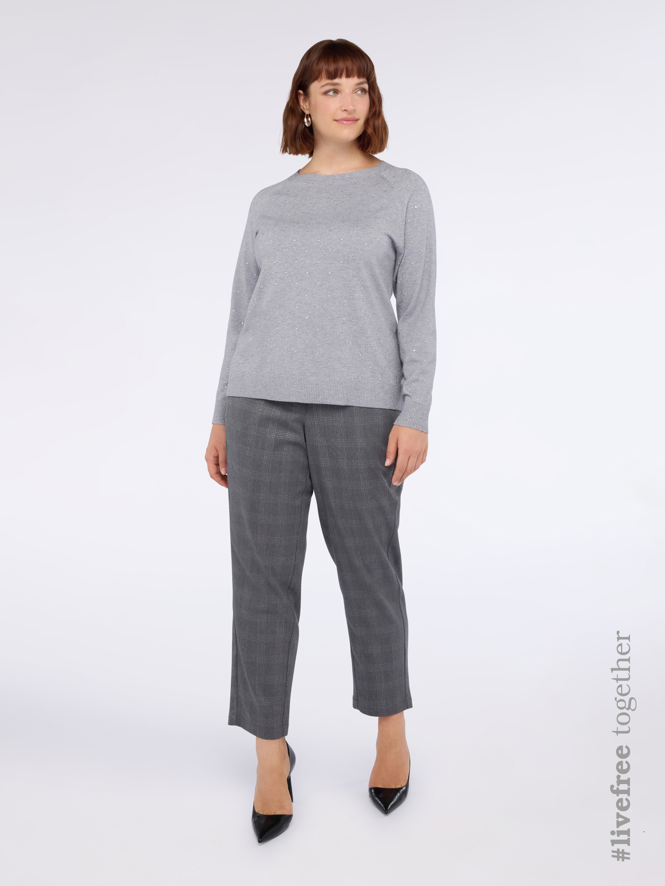 Maglia con applicazioni brillanti image number 0