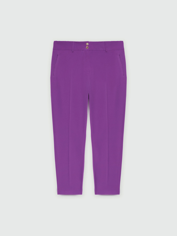 Flowing fabric New York trousers