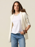 Tricou cu broderie din pietre colorate image number 3