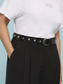 Belt with studs image number 0