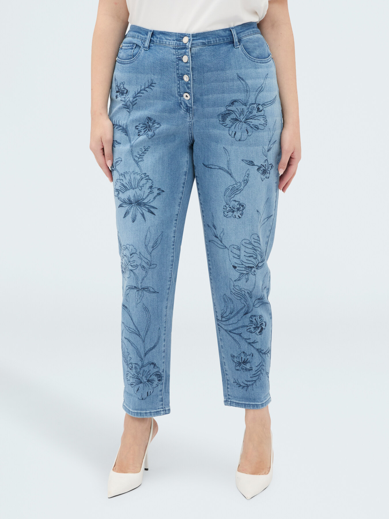 Jeans Barrell &mu;&epsilon; &phi;&lambda;&omicron;&rho;ά&lambda; &kappa;έ&nu;&tau;&eta;&mu;&alpha; image number 0