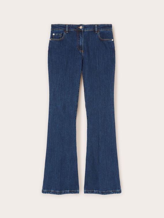 Flared push-up jeans Elle
