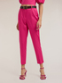 Regular cotton trousers image number 2