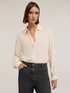 Fluid shirt with back buttoning image number 2