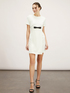 Sheath dress with bow image number 0