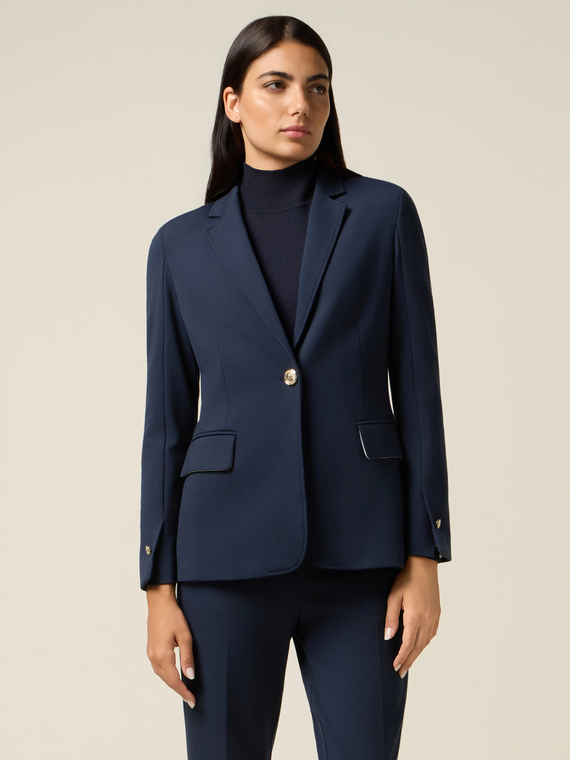 Milano stitch blazer