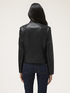 Blouson en tissu enduit avec découpes effet modelant image number 1