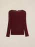 T-shirt en mélange cachemire image number 3